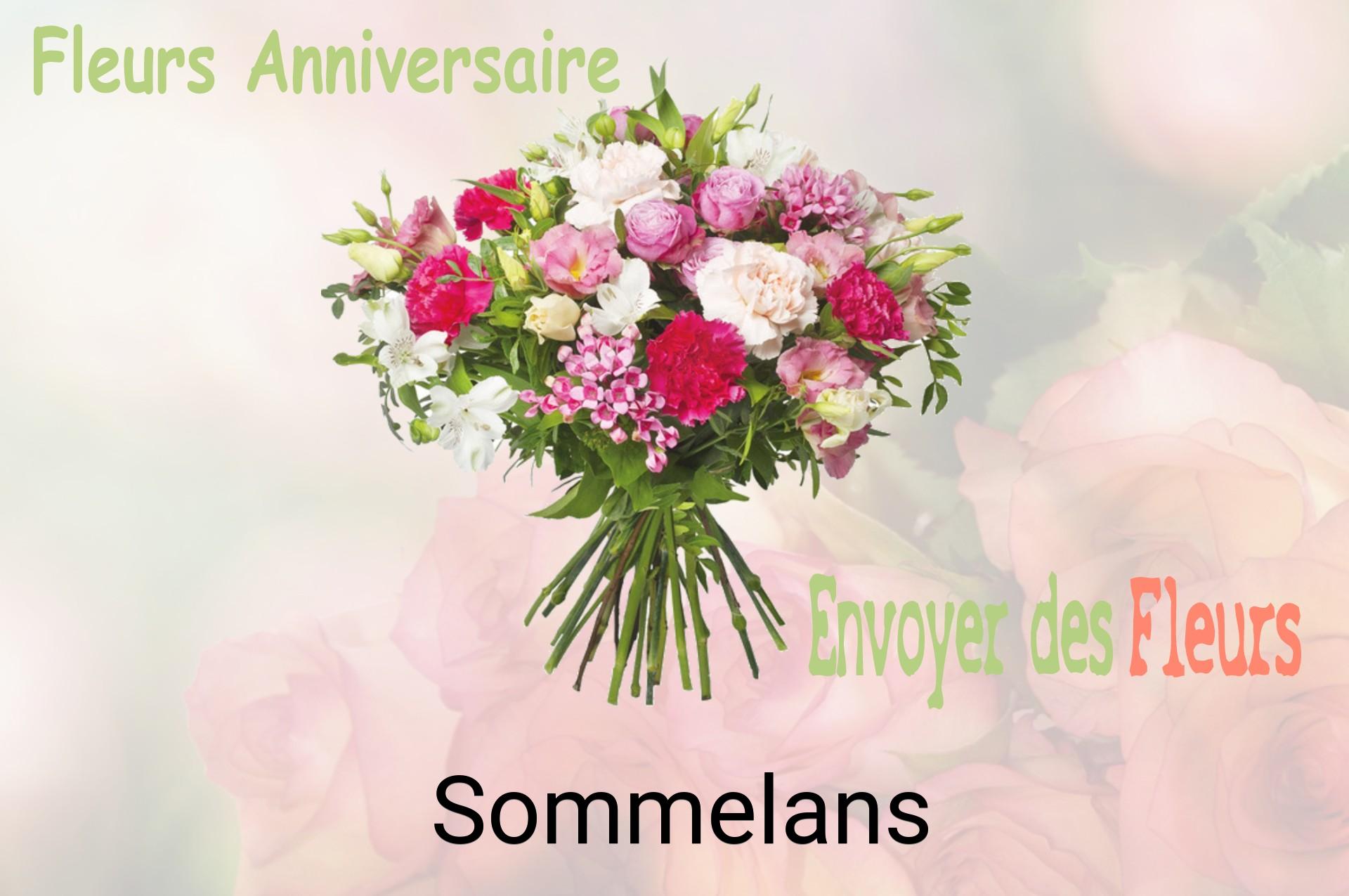 Bouquet de fleurs d’anniversaire livré à Sommelans
